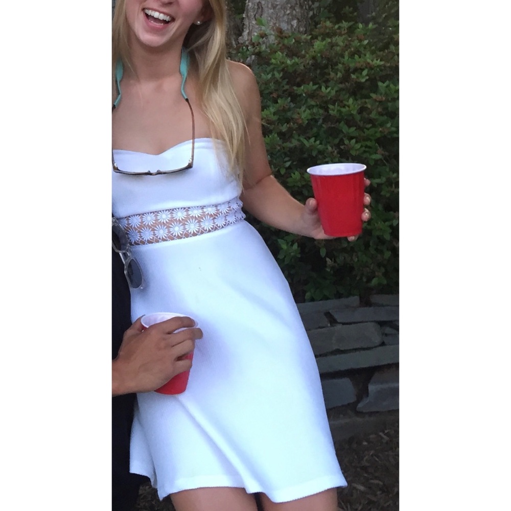 White dress